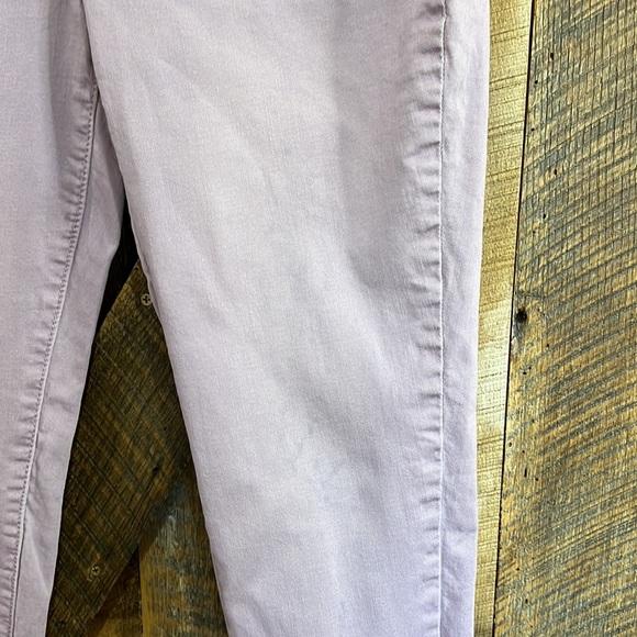 Seven 7 Jeans Mid Rise Ankle Skinny Lilac Purple Denim Pants - Picture 5 of 9